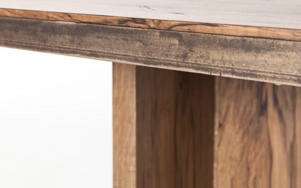 Cross dining table four hands top